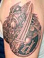 tattoo - gallery1 by Zele - fantasy - 2008 01 dinamo viking tetovaža by zele 0041